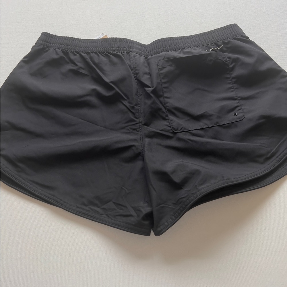 The North Face Athletics Shorts Women’s XL Black Flash Dry Running Hiking (E2) - Picture 7 of 7
